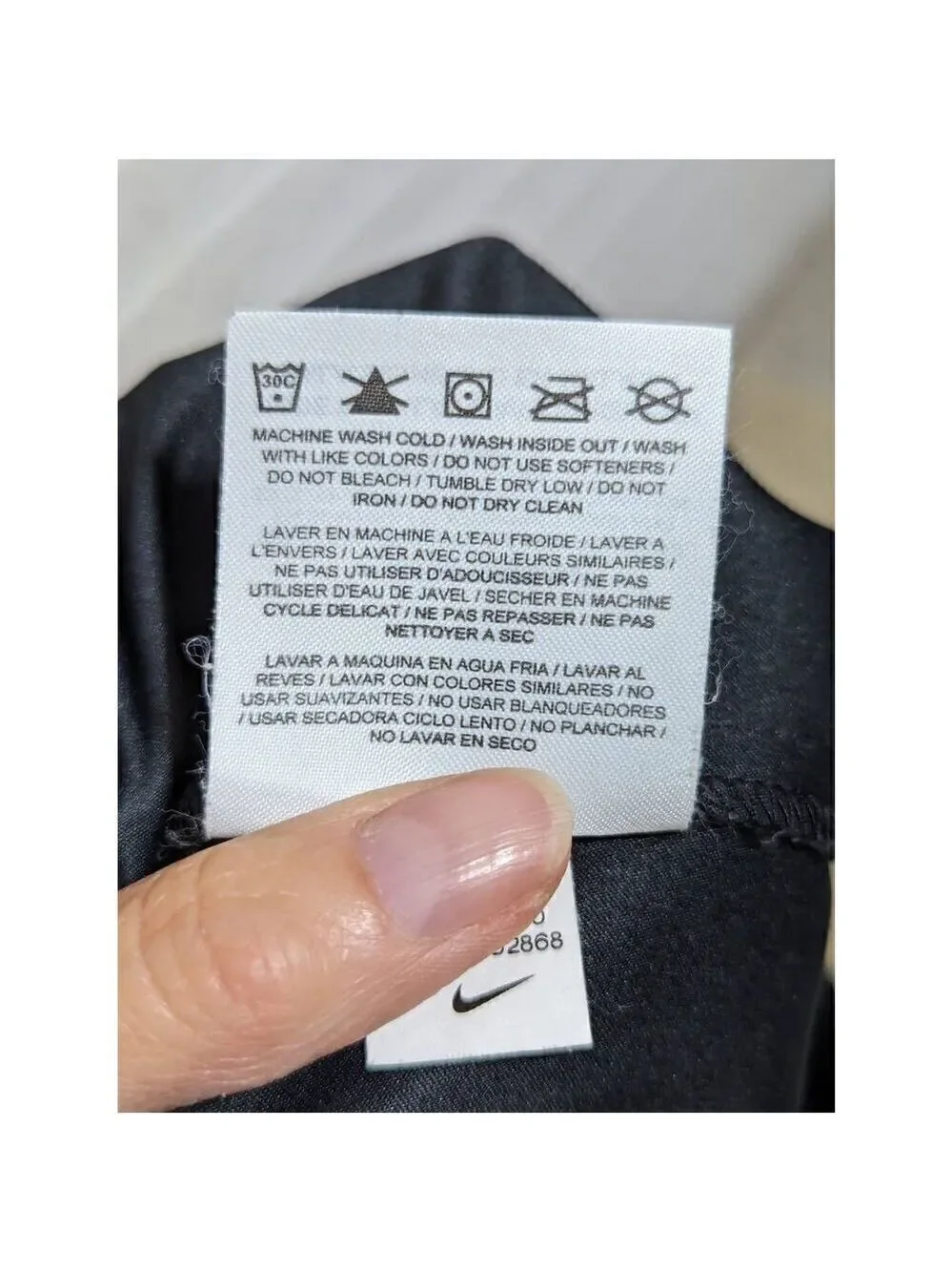 Nike Golf Women's 8 Black Dri-Fit Skort